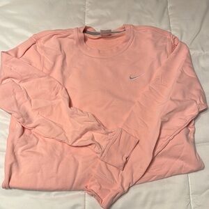 Nike pink crew neck